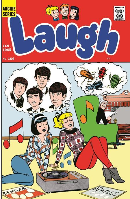 LAUGH #166 FACSIMILE EDITION CVR A HARRY LUCEY MARIO ACQUAVIVA