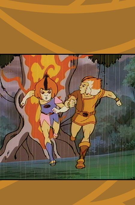 MUMM RA THE EVER LIVING #5 CVR F INC 1:10 ANIMATION ART VIRGIN VAR
