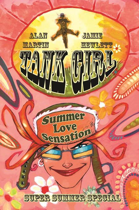 TANK GIRL SUMMER LOVE SENSATION 35TH ANNIVERSARY COMIC (ONE SHOT) CVR D JAMIE HEWLETT FOIL VAR
