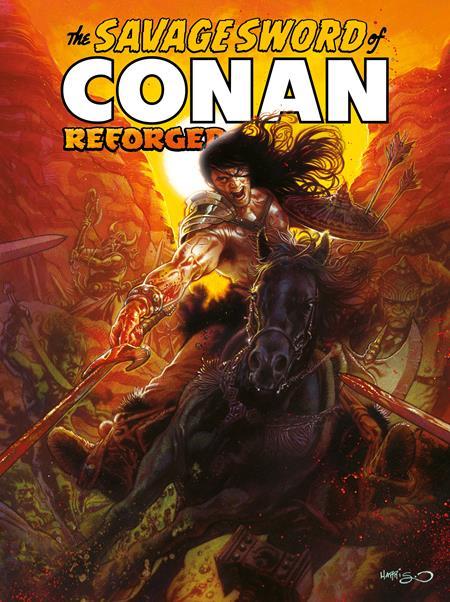 SAVAGE SWORD OF CONAN REFORGED #6 CVR A TONY HARRIS CARDSTOCK (MR)