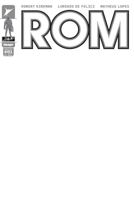 ROM SPECIAL #1 (ONE SHOT) CVR E BLANK SKETCH VAR Allocations May Occur
