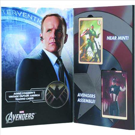 AVENGERS MOVIE COULSON CAPT AMERICA T/C SET II (Net) (C: 1-1