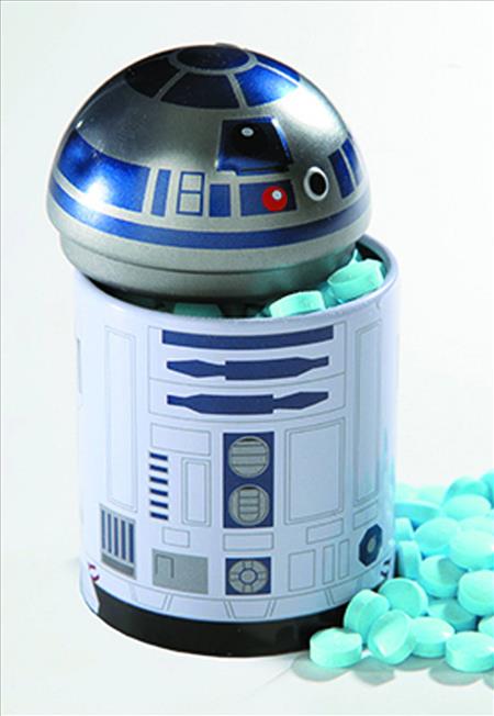 STAR WARS R2-D2 REBEL SOURS CANDY TIN 12CT DISP (Net) (C: 1-