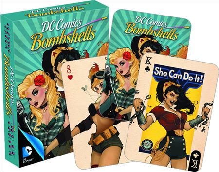 DC BOMBSHELLS PLAYING CARDS (C: 1-1-1)