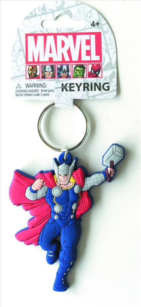 THOR FIGURAL SOFT TOUCH PVC KEYRING (C: 1-1-2)