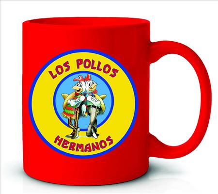 BREAKING BAD LOS POLLOS HERMANOS COFFEE MUG (C: 1-1-2)