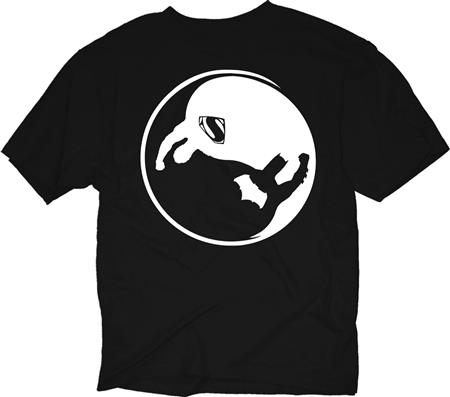 Batman Vs Superman Yin Yang Silhouette Px Blk T S Med C 1 Discount Comic Book Service