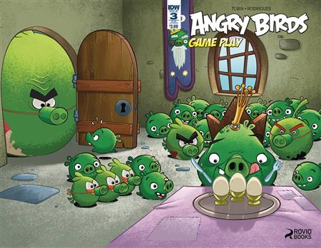 ANGRY BIRDS COMICS GAME PLAY #3 SUBSCRIPTION VAR