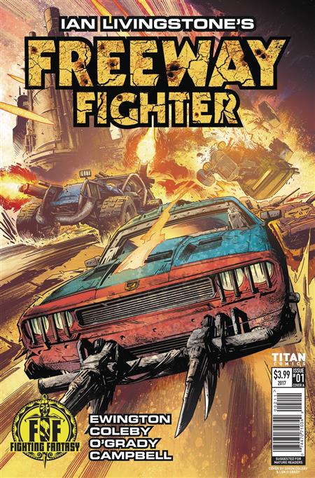 IAN LIVINGSTONES FREEWAY FIGHTER #1 (OF 4) CVR A COLEBY