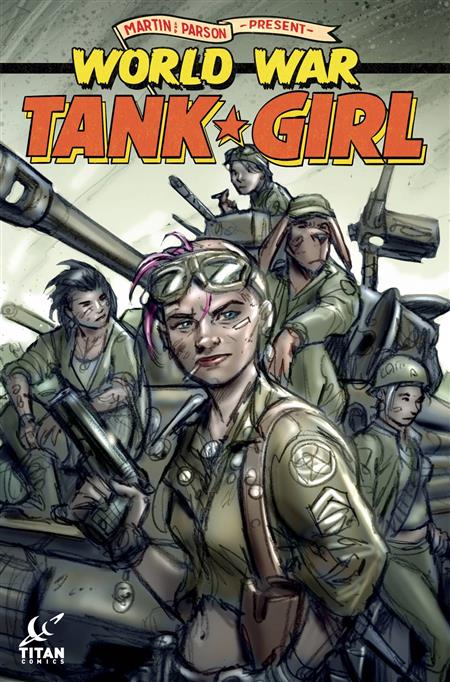 TANK GIRL WORLD WAR TANK GIRL #4 (OF 4) CVR B WAHL (MR)