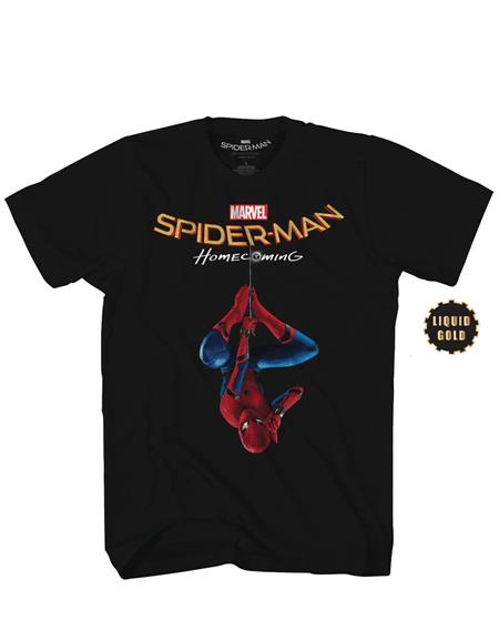 SPIDER-MAN HOMECOMING HOME TO NY BLK T/S XL (C: 1-1-1)