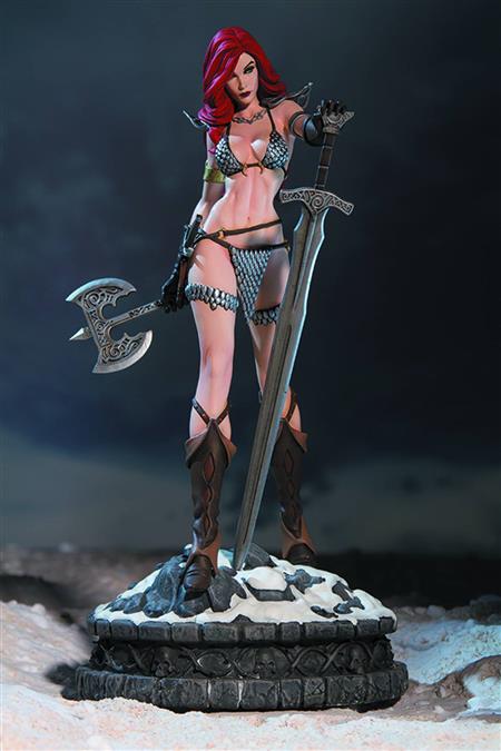 WOMEN DYNAMITE RED SONJA STATUE DIAMOND EYE ED