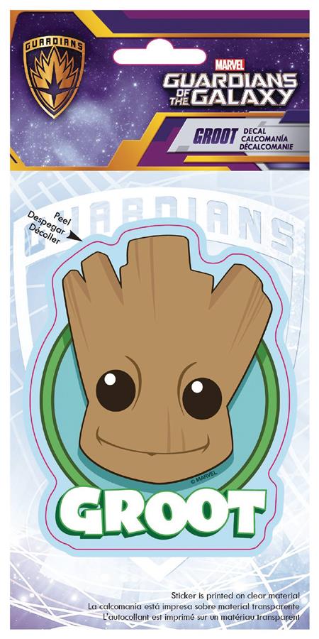 GUARDIANS OF THE GALAXY VOL2 GROOT CUTE HEAD DECAL (C: 1-1-0