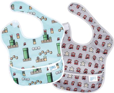 NINTENDO SUPER MARIO 8-BIT MAP SUPERBIB 2PK (C: 1-1-2)