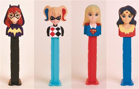 PEZ DC SUPER HERO GIRLS 12PC BLISTER DIS (C: 1-1-0)