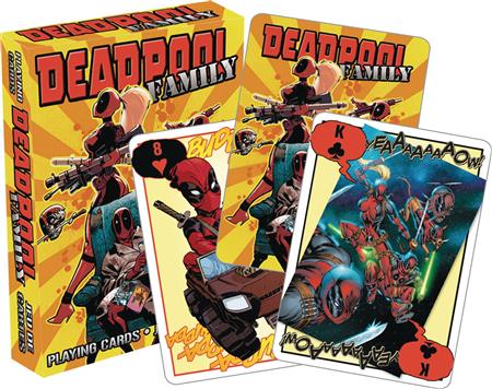 DEADPOOL FAMILY PLAYING CARDS (C: 1-1-0)