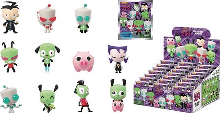 INVADER ZIM LASER CUT FIGURAL KEYRING 24PC BMB DS (C: 1-1-2)