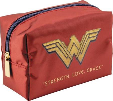 DC WONDER WOMAN RED SQUARE COSMETIC CASE (C: 1-1-2)