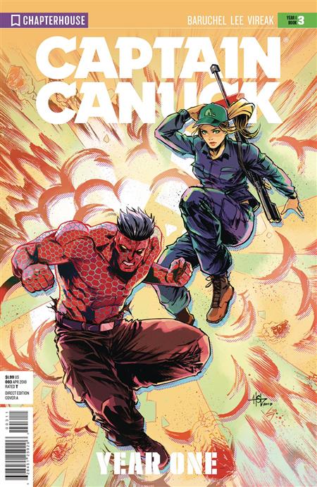 CAPTAIN CANUCK YEAR ONE #3 VIRGIN ART