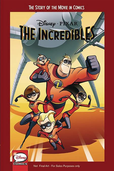 Disney Pixar Incredibles Story of Movie In Comics Ya GN (C: - Discount  Comic Book Service