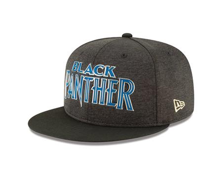 BLACK PANTHER BLUE LOGO BLACK 950 FLEX FIT CAP (C: 1-1-2)