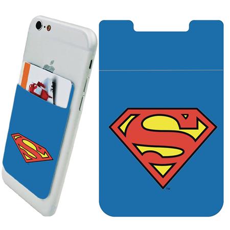 DC SUPERMAN LOGO PHONE CARD HOLDER (C: 1-1-2)