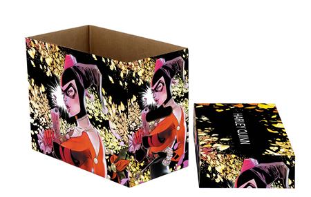 DC COMICS HARLEY QUINN FLOWER 5 PK SHORT COMIC STORAGE BOX (