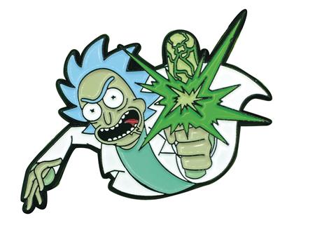 RICK AND MORTY POINT BLANK RICK LAPEL PIN (C: 1-0-2)