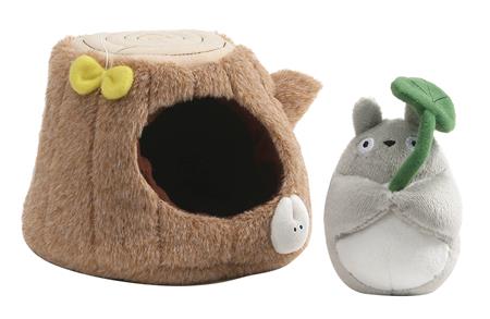 MY NEIGHBOR TOTORO SMALL TREE TRUNK SET 4IN PLUSH (C: 1-1-2)