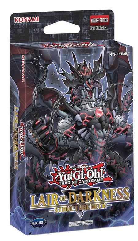 YU GI OH TCG LAIR OF DARKNESS STRUCTURE DECK DIS (8) (Net) (