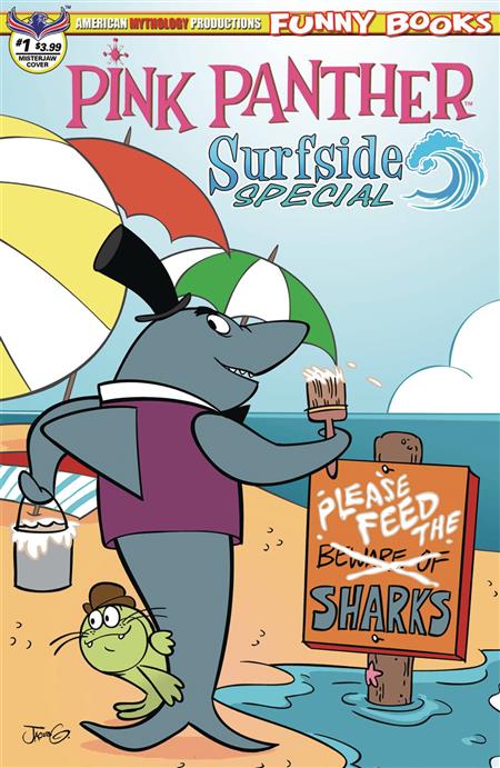 PINK PANTHER SURFSIDE SPECIAL #1 ROPP CATCH A WAVE CVR