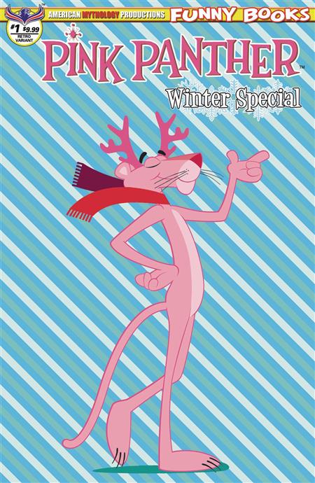 PINK PANTHER PINK WINTER SPECIAL #1 LTD ED RETRO ANIMATION C
