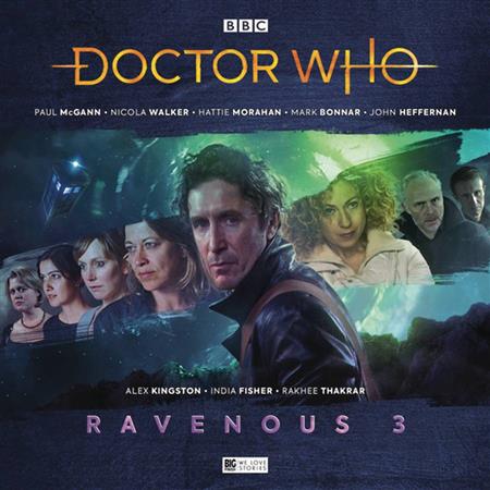 DOCTOR WHO 8TH DOCTOR RAVENOUS 3 AUDIO CD (C: 0-1-0)