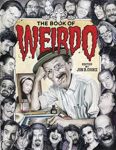 BOOK OF WEIRDO R CRUMB HUMOR COMICS ANTHOLOGY HC (MR) (C: 0-