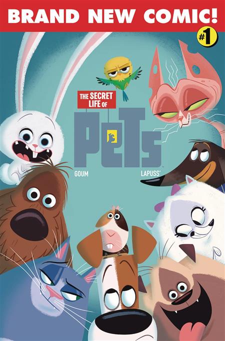 SECRET LIFE OF PETS #1 CVR A GOUM