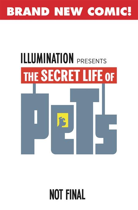 SECRET LIFE OF PETS #1 CVR B GOUM