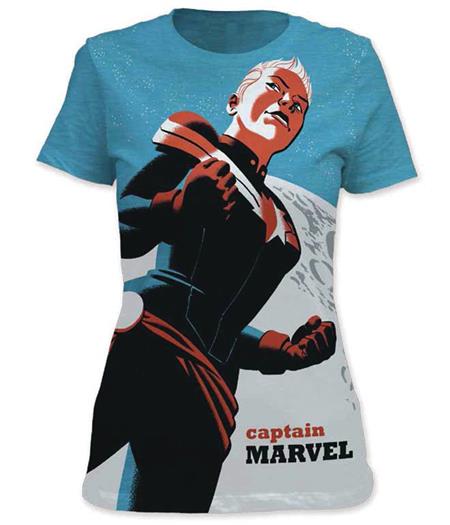 CAPTAIN MARVEL MICHAEL CHO PX FITTED T/S LG (C: 1-1-2)