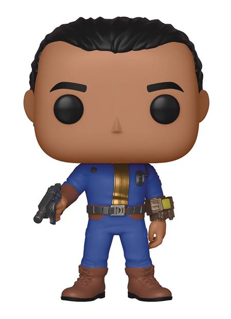 POP GAMES FALLOUT 76 VAULT DWELLER VINYL FIG (C: 1-1-2)