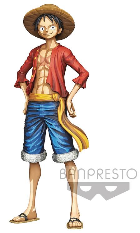 ONE PIECE GRANDISTA MONKEY D LUFFY MANGA DIM FIG (C: 1-1-2)