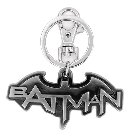 DC HEROES BATMAN LOGO PEWTER KEY RING (C: 1-1-2)