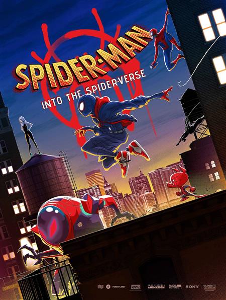 SPIDER-MAN INTO THE SPIDER-VERSE POSTER BOOK TP