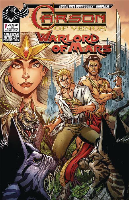 CARSON OF VENUS WARLORD OF MARS #1 CALZADA AM ED VAR CVR