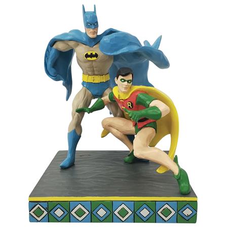 JIM SHORE DC COMICS BATMAN AND ROBIN 8IN FIGURINE (C: 1-1-2)