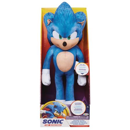 sonic the hedgehog movie 13 inch talking sonic plush stores