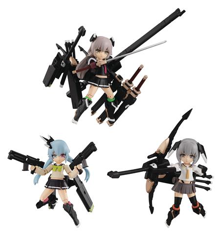 DESKTOP ARMY HEAVY WEAPON HIGH GIRL TEAM 1 3PC DISPLAY (C: 1