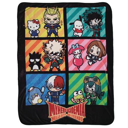 SANRIO X MY HERO ACADEMIA THROW BLANKET (C: 1-0-2)