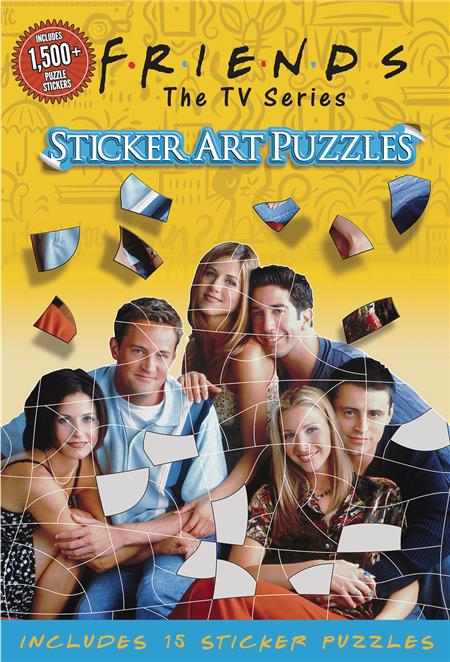 FRIENDS STICKER ART PUZZLE BOOK (C: 1-1-2)