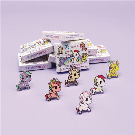 TOKIDOKI UNICORNO 16PC ENAMEL PIN BMB DS (C: 1-1-2)