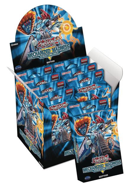 YU GI OH TCG MECHANIZED MADDNESS STRUCTURE DECK DIS (8CT) (C