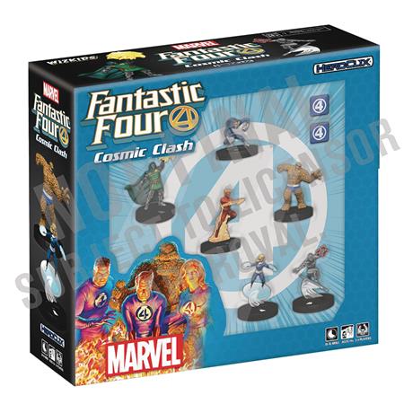 MARVEL HEROCLIX FANTASTIC FOUR FAST FORCES 6PK (C: 1-1-2)